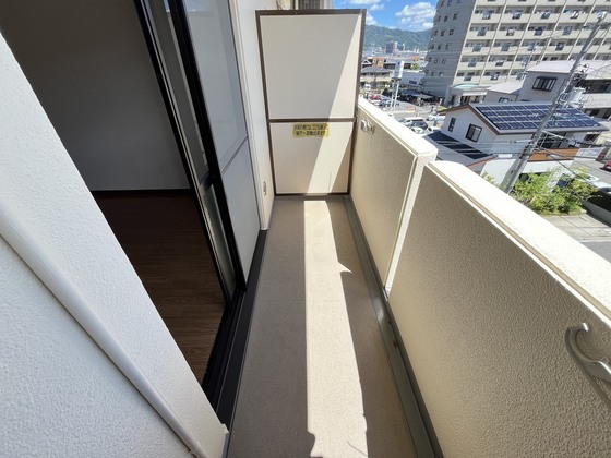 バルコニー　※別部屋の写真です