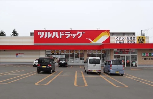 ドラックストア　ツルハドラッグ千歳向陽台店（ドラッグストア）まで521m