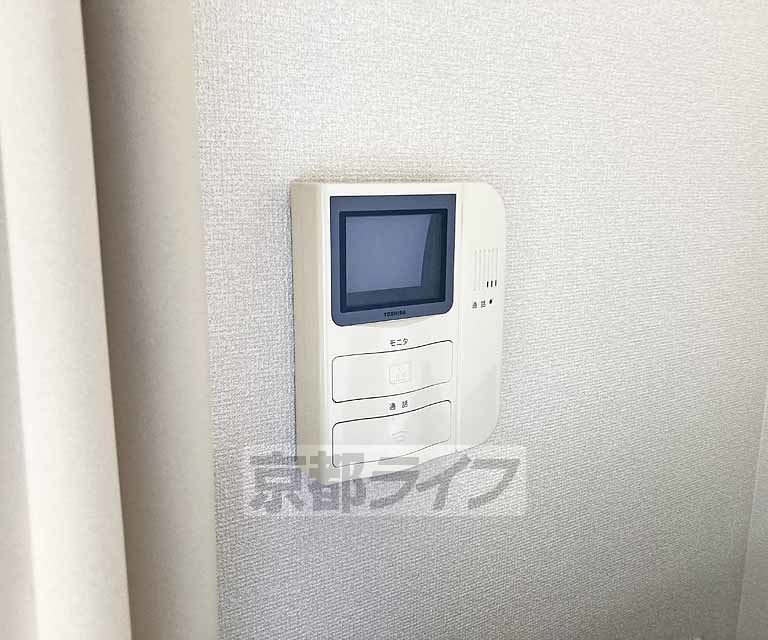 セキュリティ　モニター付きで安心・