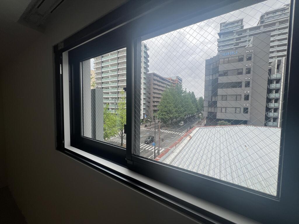眺望　北側窓からの眺望です。