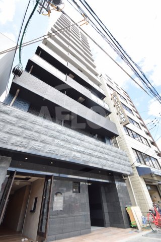 建物外観　プレサンス四天王寺前夕陽ヶ丘アクティ　外観