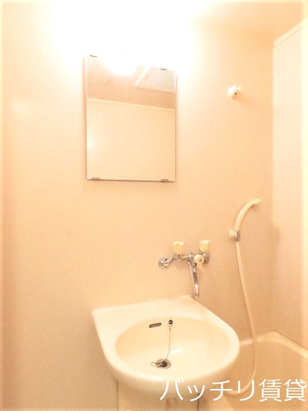洗面設備　画像は別号室タイプの為、現状を優先致します。