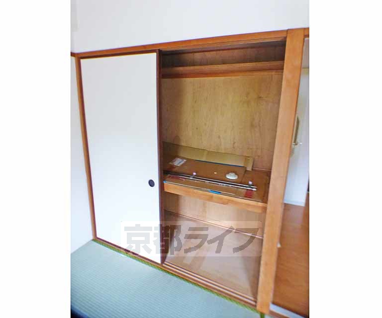 収納　押入収納です。