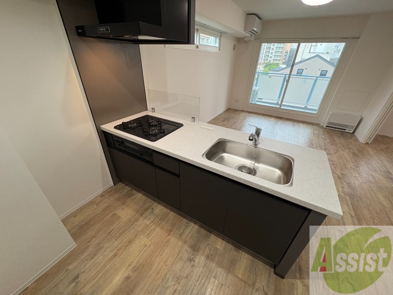 キッチン　システムキッチンなので、すぐお料理に使えます！