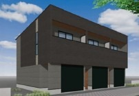 建物外観　完成予想図です