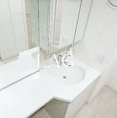 洗面設備　洗面台です。