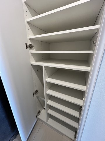 収納　大きなスペースがあり、収納には困りません