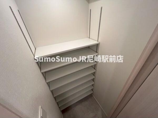 収納　十分な収納スペースがあります