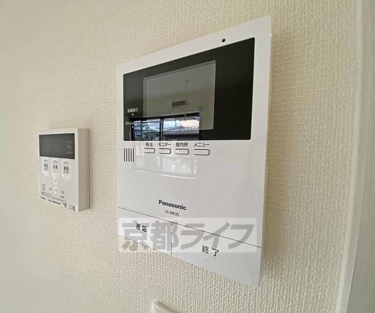 セキュリティ　モニターで来客確認できるので安心です。