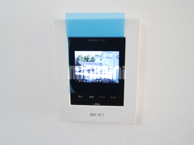 セキュリティ　モニター付きインターホン