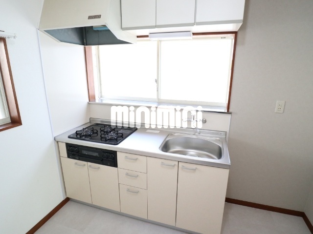 キッチン　グリル付きガスコンロ