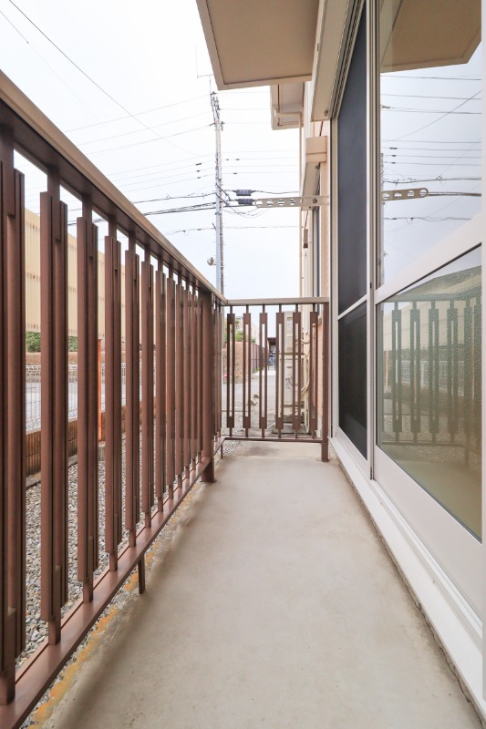 バルコニー　図面と現状に相違がある場合には現状を優先