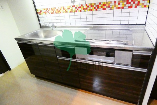 キッチン　シンプルな清潔感のあるキッチンです！