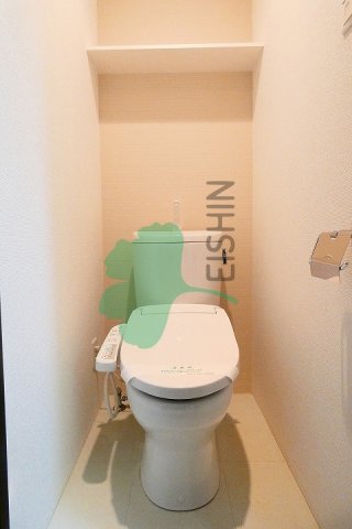 トイレ　清潔感のあるトイレです。