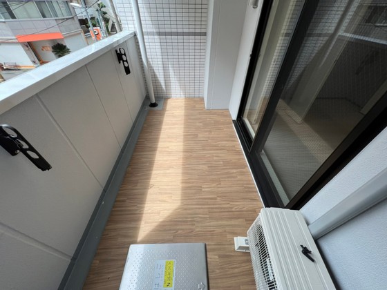 バルコニー　※別部屋の写真です