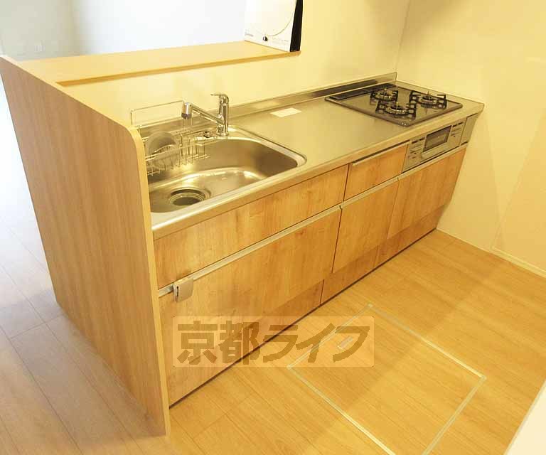 キッチン　システムキッチンで使いやすい！