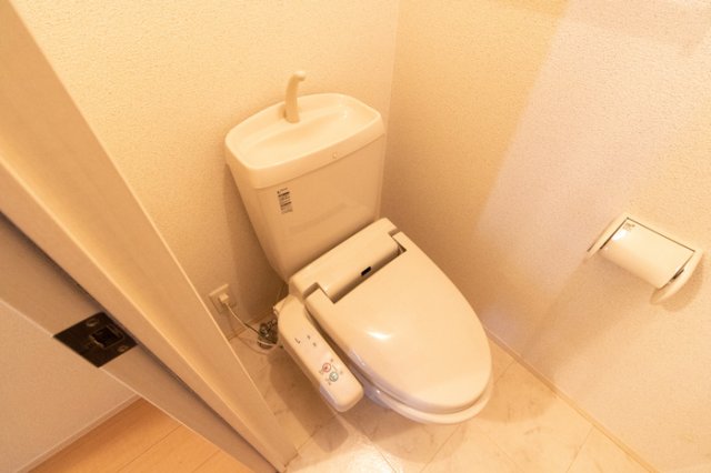 トイレ　ゆったりとした空間のトイレです