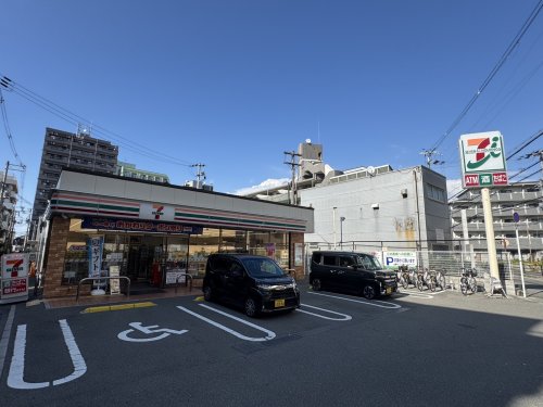 コンビニ　セブンイレブン 喜連瓜破駅南店（コンビニ）まで207m