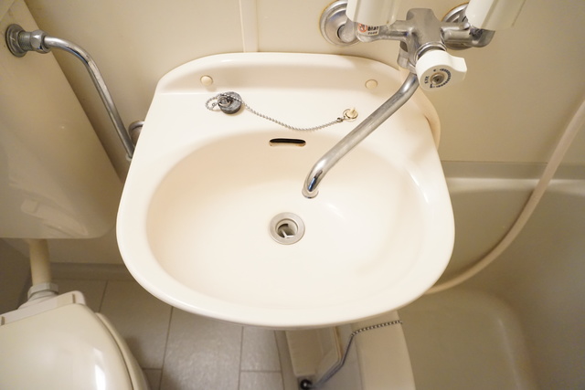 洗面設備　※他号室の写真です