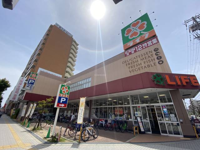 スーパー　ライフあびこ店（スーパー）まで111m