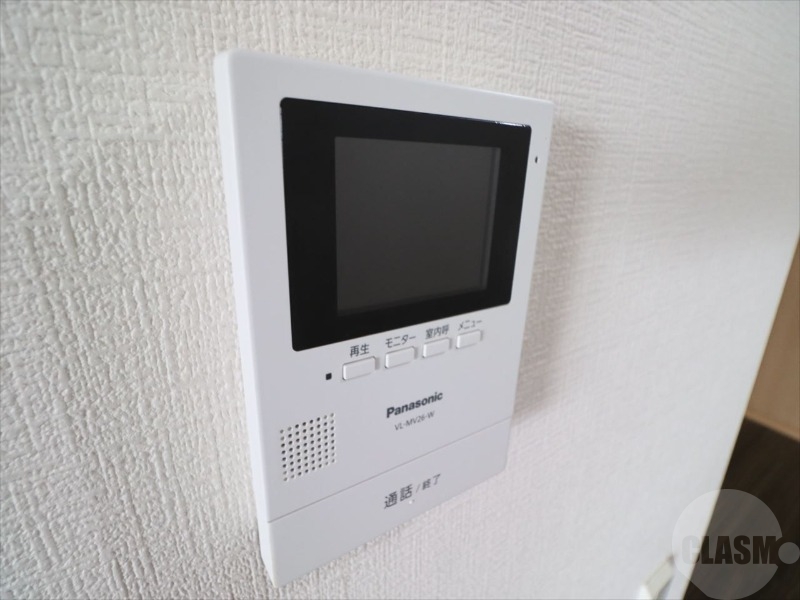 セキュリティ　モニター付きインターホンで安心