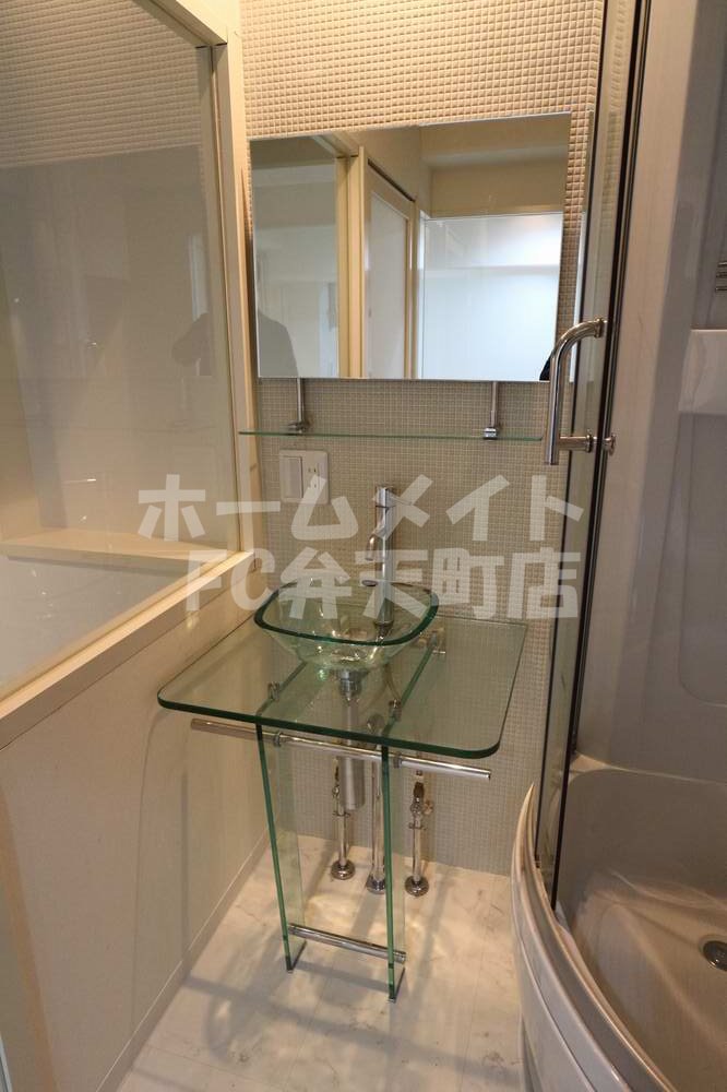 洗面設備　使いやすい洗面所です