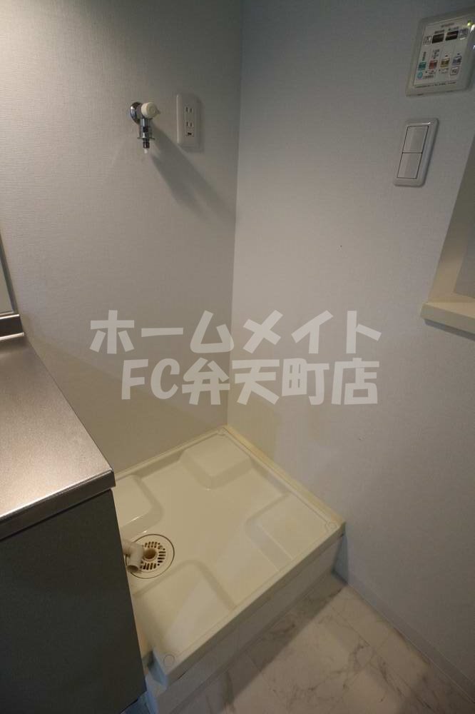 その他　室内洗濯置き場です