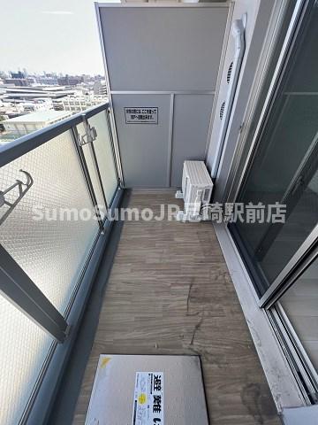 バルコニー　バルコニーがあります