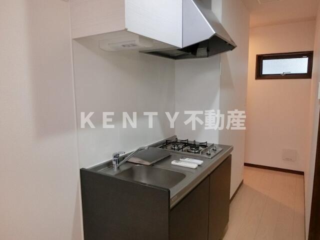 キッチン　コンパクトなキッチンで掃除もラクラク