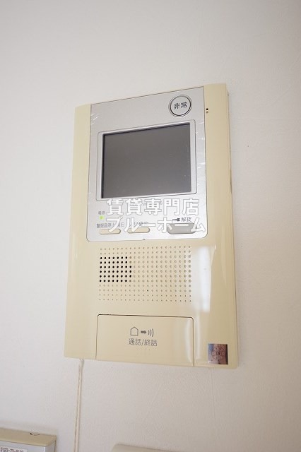 セキュリティ　TVモニター付きで防犯対策バッチリです！