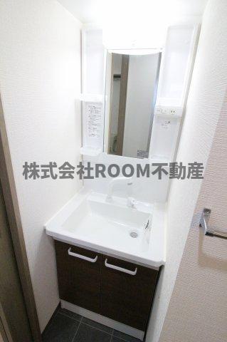 洗面設備　洗面所です