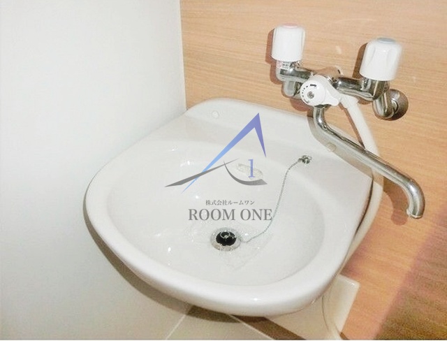 洗面設備　洗面台です。