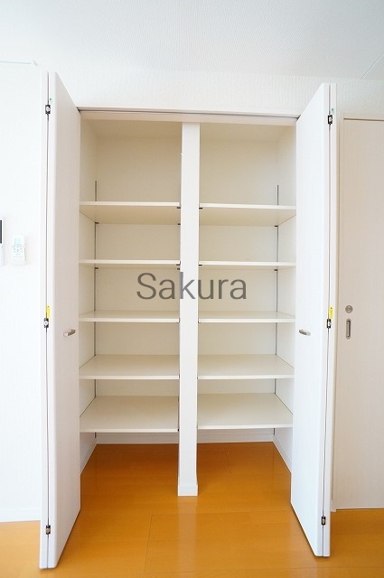 収納　お荷物の多い方でも安心のクローゼット付き♪