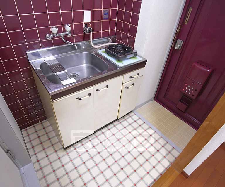 キッチン　ガスコンロ設置可能！