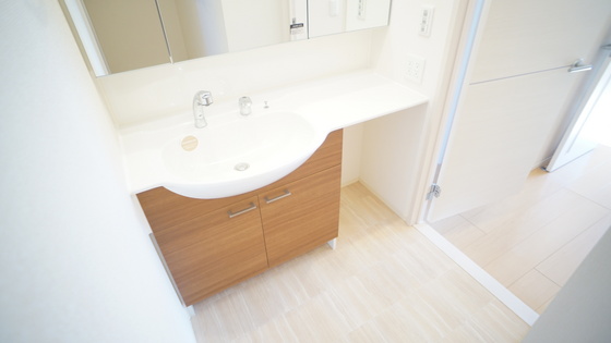 洗面設備　洗髪洗面化粧台