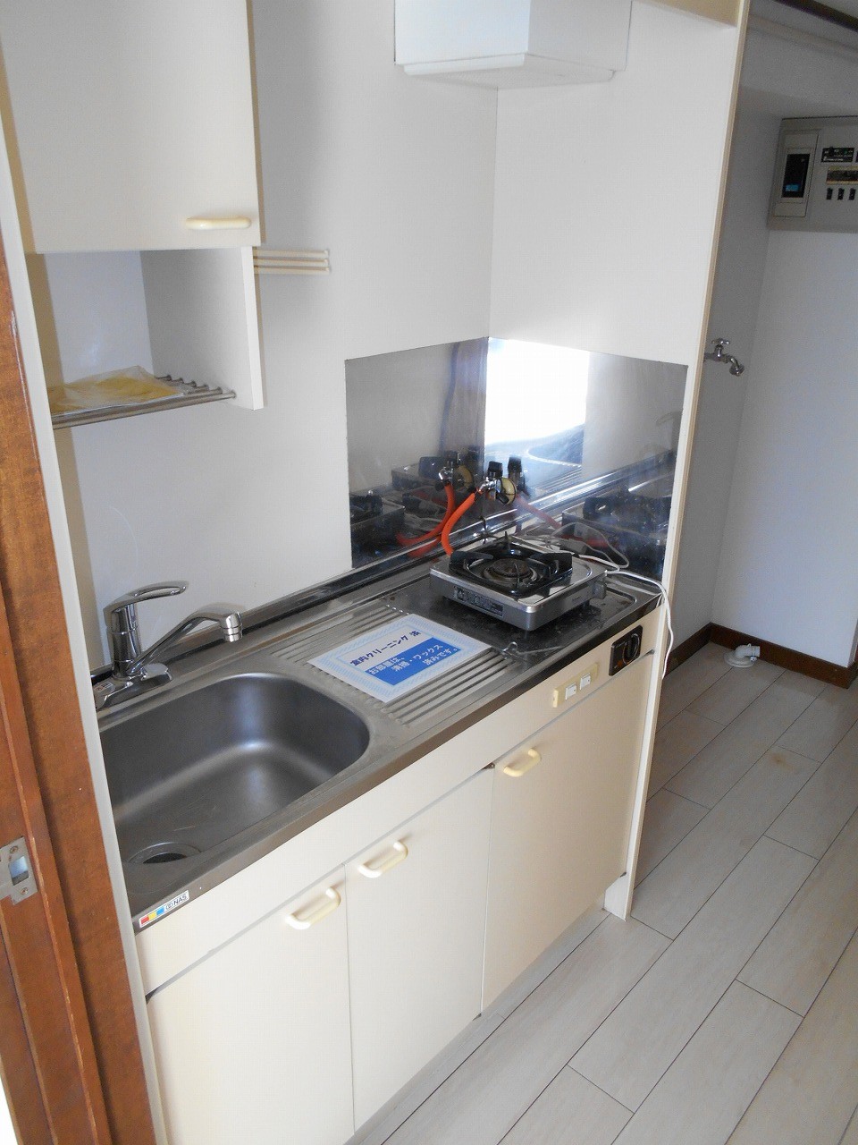 キッチン　1口コンロ付