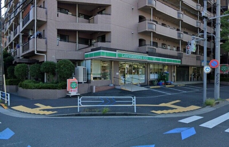 コンビニ　ローソンストア100南葛西三丁目店（コンビニ）まで376m