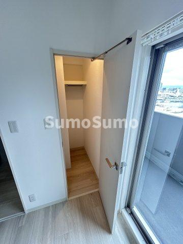 収納　大きなスペースがあり、収納には困りません