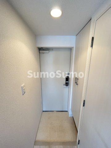 玄関　収納もある玄関です