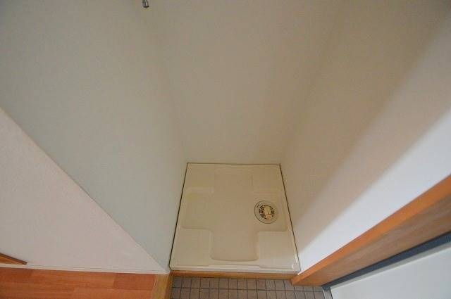 その他　洗濯機は室内に置けます