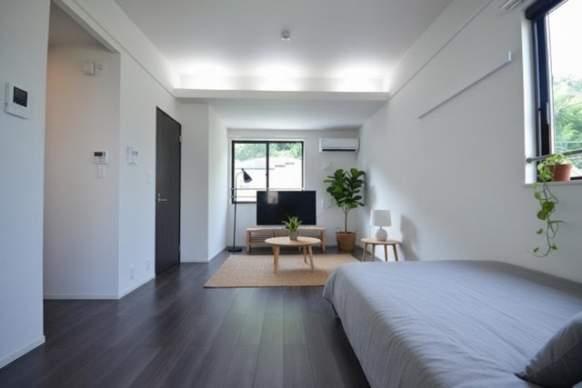 居室・リビング　ＣＧで家具等を配置したもので家具等は含まれません。