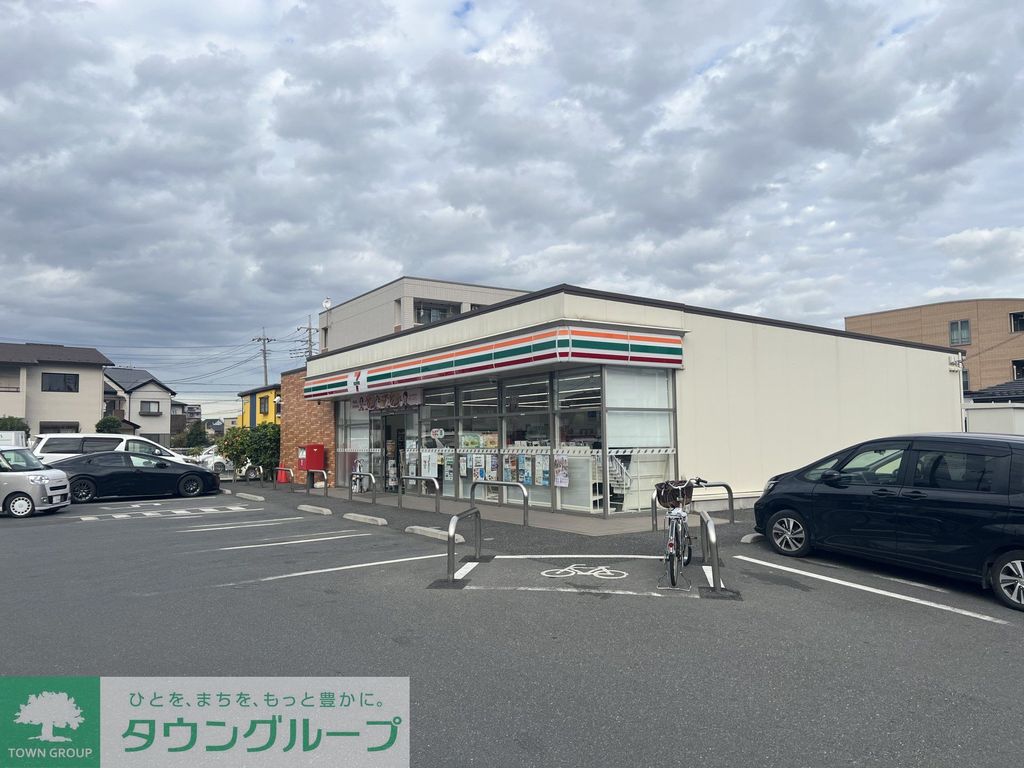 コンビニ　セブンイレブン　川口在家町店（コンビニ）まで610m