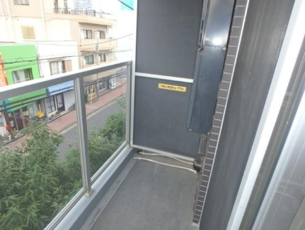 バルコニー　落ち着いた時間を過ごせるバルコニーです