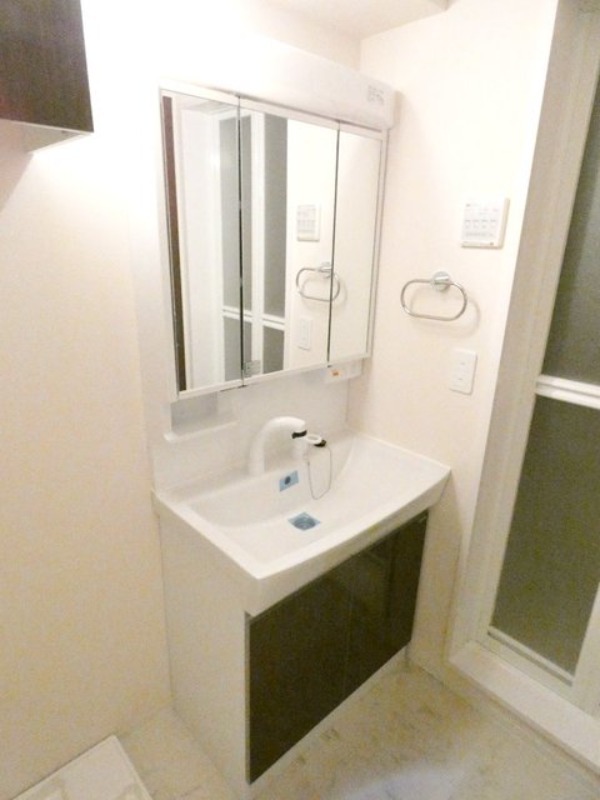 洗面設備　図面と現状に相違がある場合には現状を優先