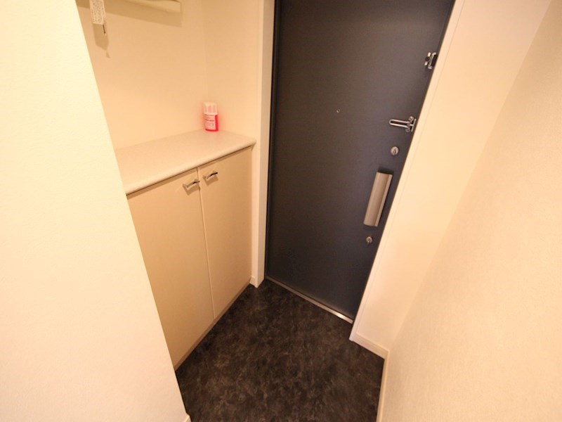 玄関　玄関　シューズボックス付