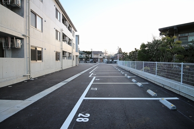 駐車場　消雪装置付駐車場