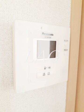 セキュリティ　モニター付きインターフォンです。