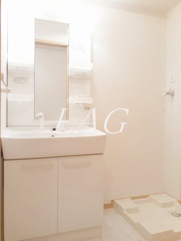 洗面設備　独立洗面台です。