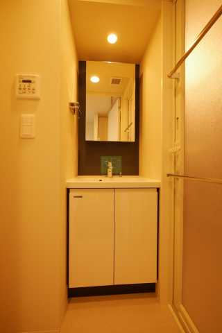 洗面設備　Brillia istの洗面所