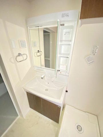 洗面設備　※同タイプの写真となります。